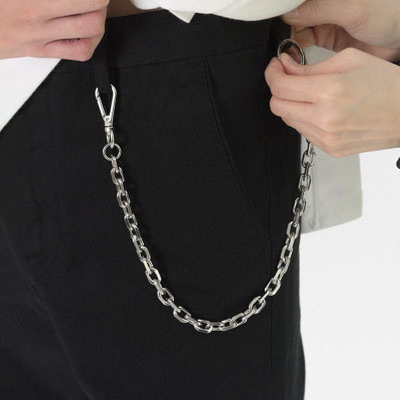 Tech Wear Accessories - Hipster Jeans Chain Waist Pant Belt