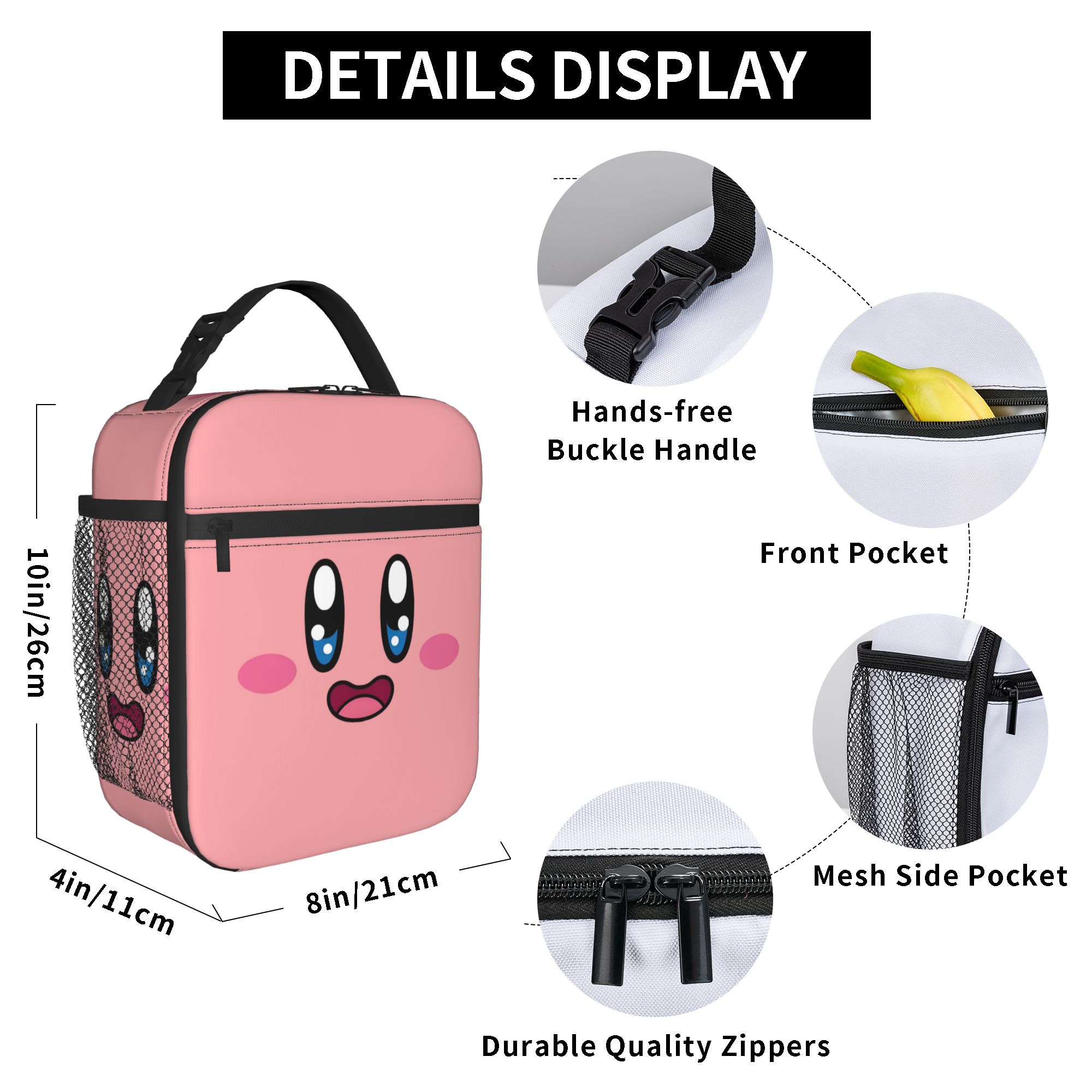 Custom K-Kirbys Resuable Lunch - Tech Accessories For Office recension och pris
