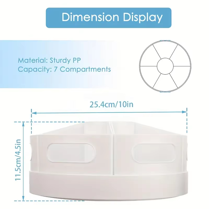 360° Rotating Desk Organizer W - Tech Accessories For Office recension och pris