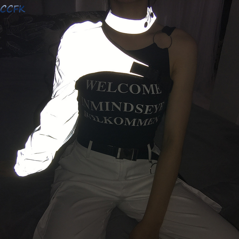 Y2k Aesthetic Reflective Women - Tech Wear Accessories recension och pris