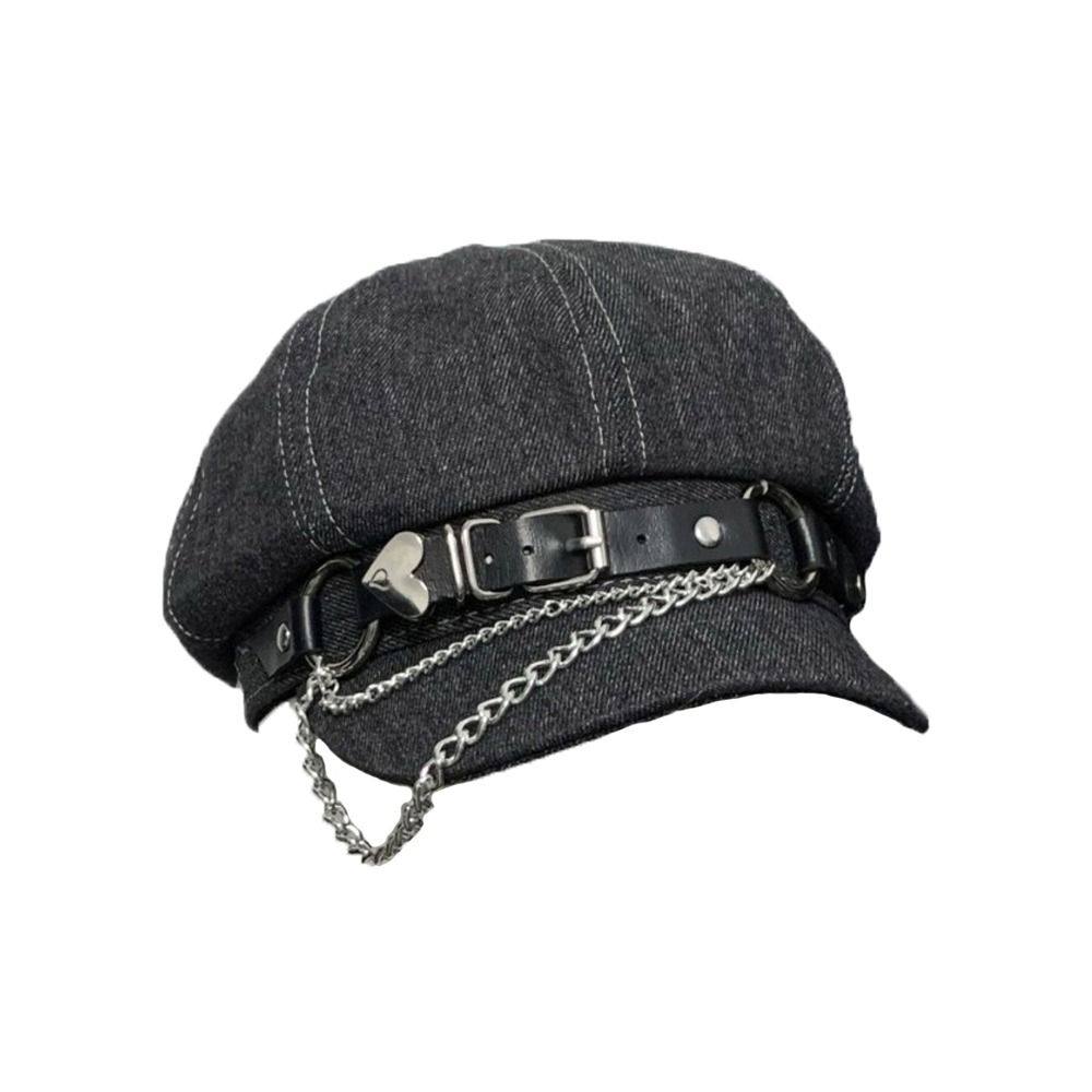 Trend Octagonal Harajuku Beret - Tech Wear Accessories recension och pris