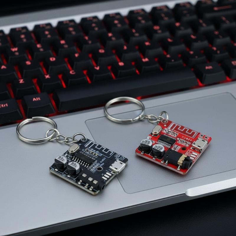 Circuit Board Keychain Vintage - Tech Accessories Key recension och pris
