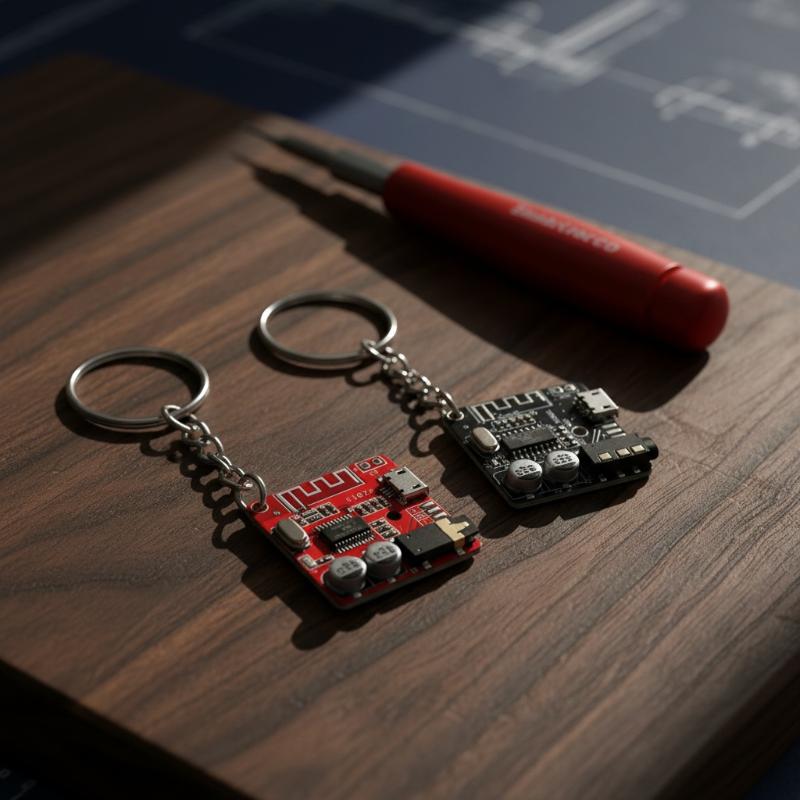 Circuit Board Keychain Vintage - Tech Accessories Key recension och pris