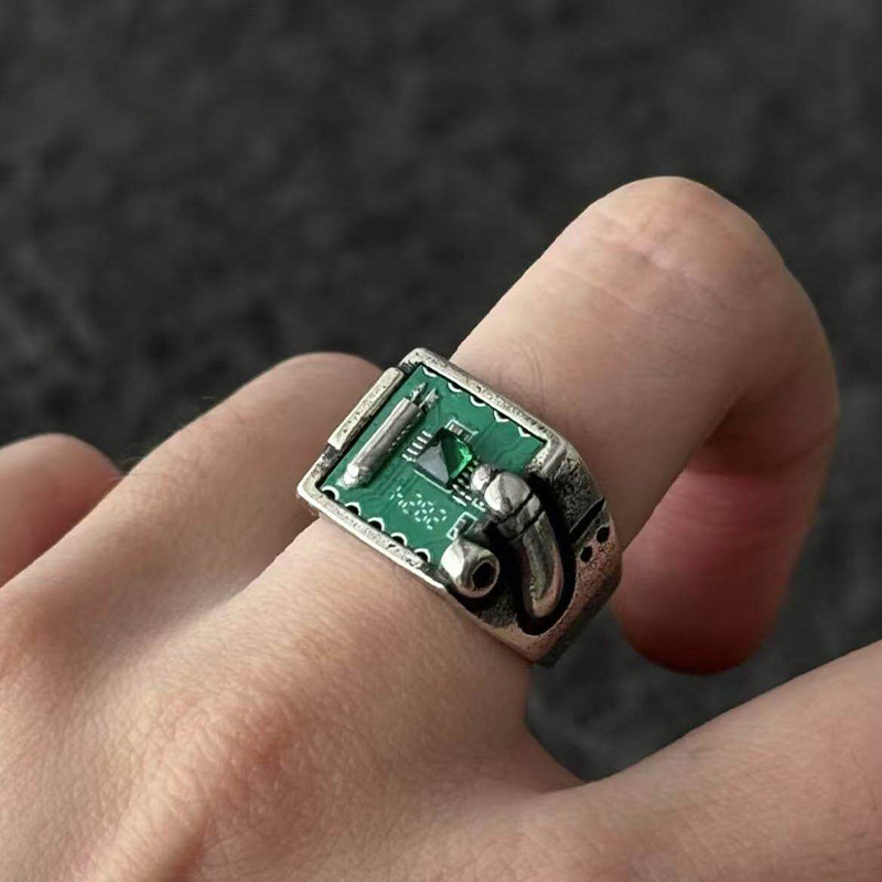 Retro Tech PCB Ring Jewelry Ac - Tech Accessories Industry recension och pris