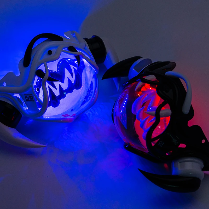 Cyberpunk-Style LED Mech Mask  - Tech Wear Accessories recension och pris
