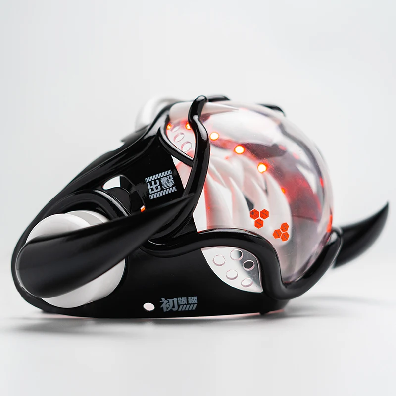 Cyberpunk-Style LED Mech Mask  - Tech Wear Accessories recension och pris
