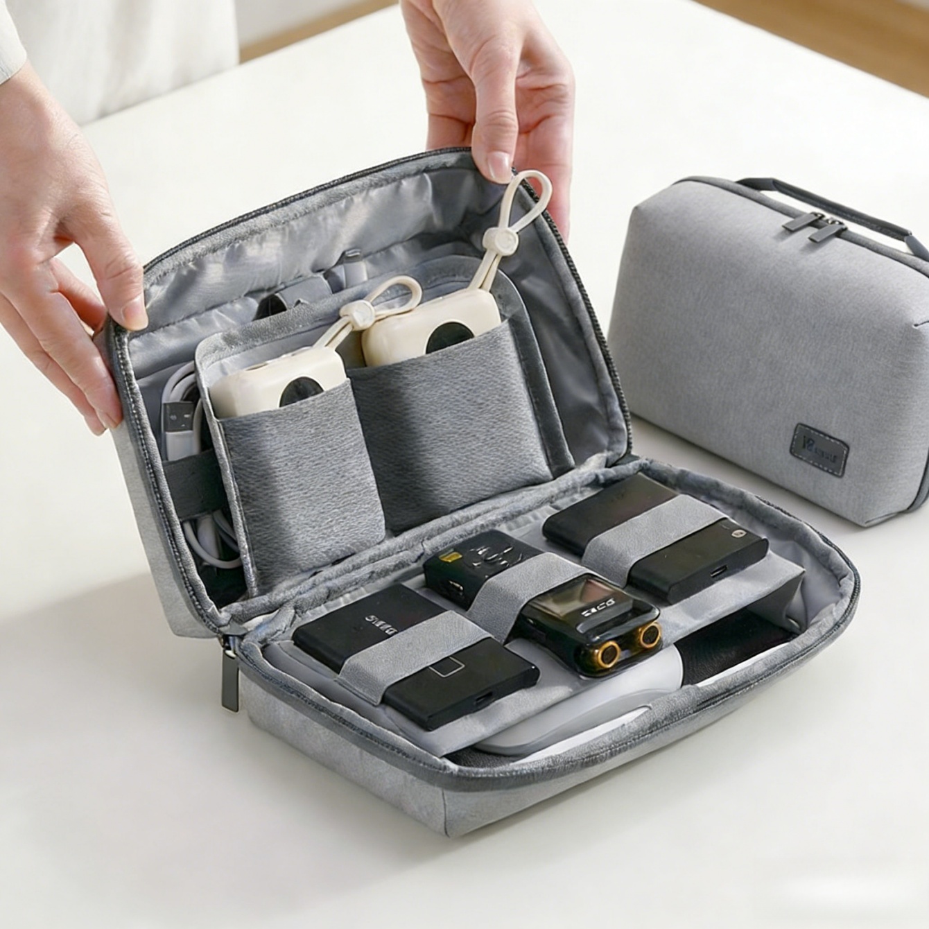 1Pc Electronics Organizer Trav - Tech Accessories Organizer Pouch recension och pris
