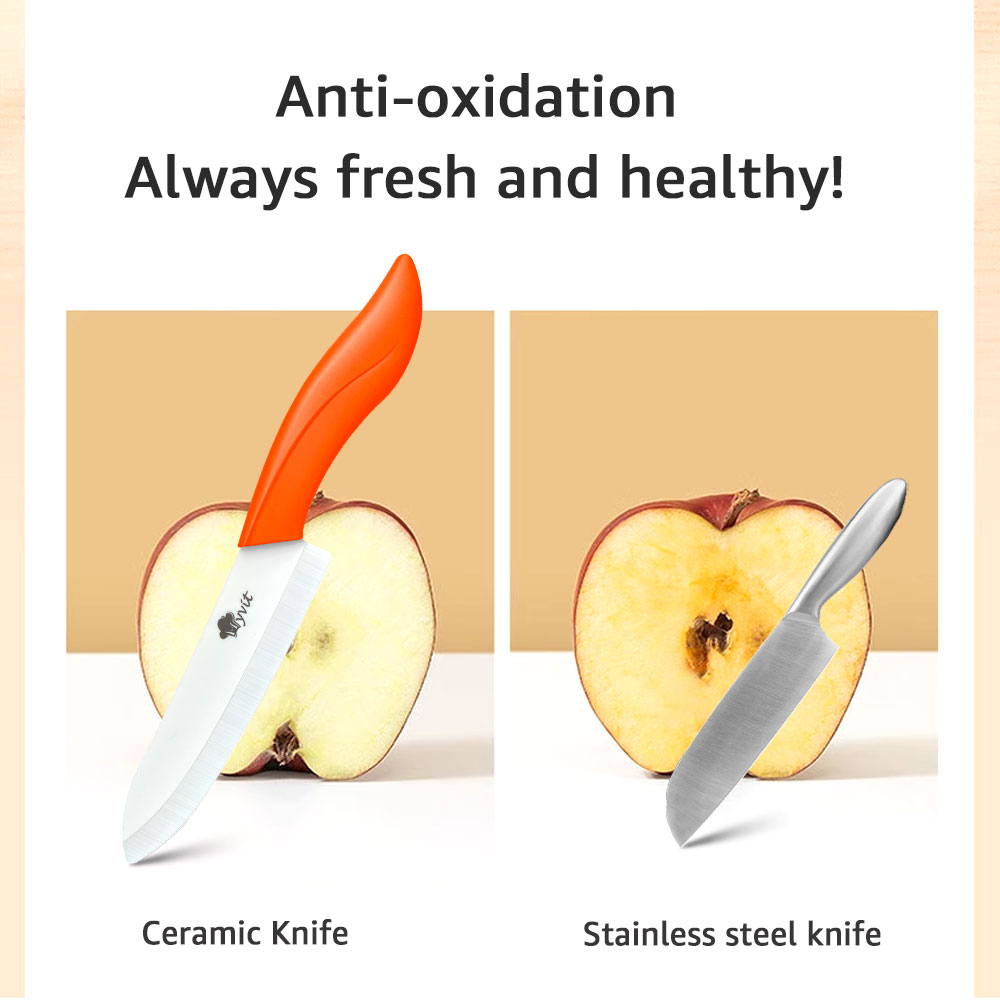 Ceramic Knives Set Kitchen Kni - High Tech Kitchen Accessories recension och pris