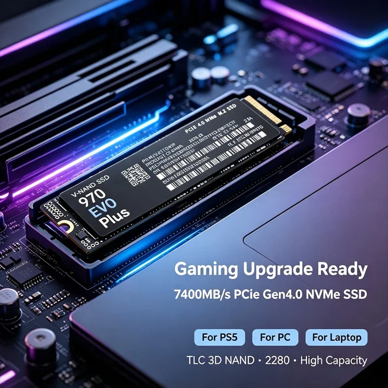 7400MB/s M.2 NVMe SSD 970 EVO  - Samsung Ssd 980 Pro recension och pris