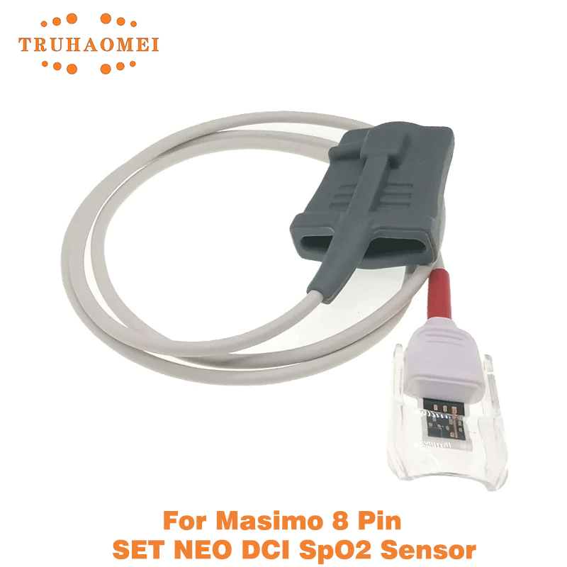 Reusable SpO2 Sensor 8 Pin Red - Top Tech Accessories recension och pris