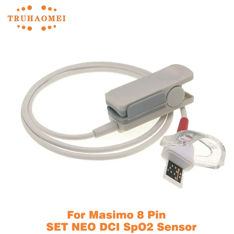 Reusable SpO2 Sensor 8 Pin Red - Top Tech Accessories recension och pris