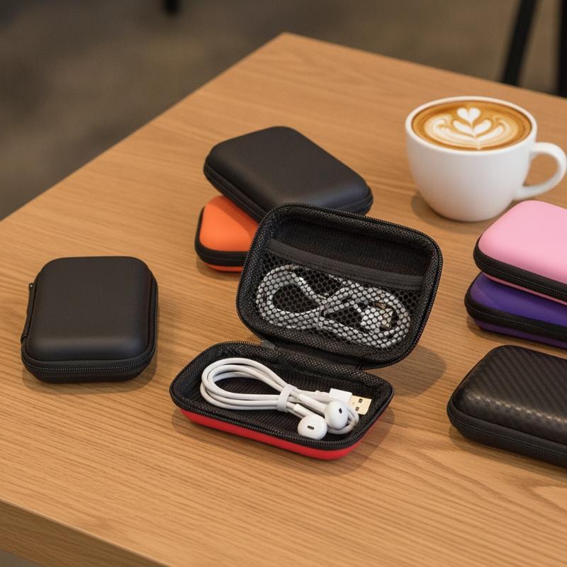 Shockproof EVA Tech Accessory  - Tech Accessories Organizer Pouch recension och pris