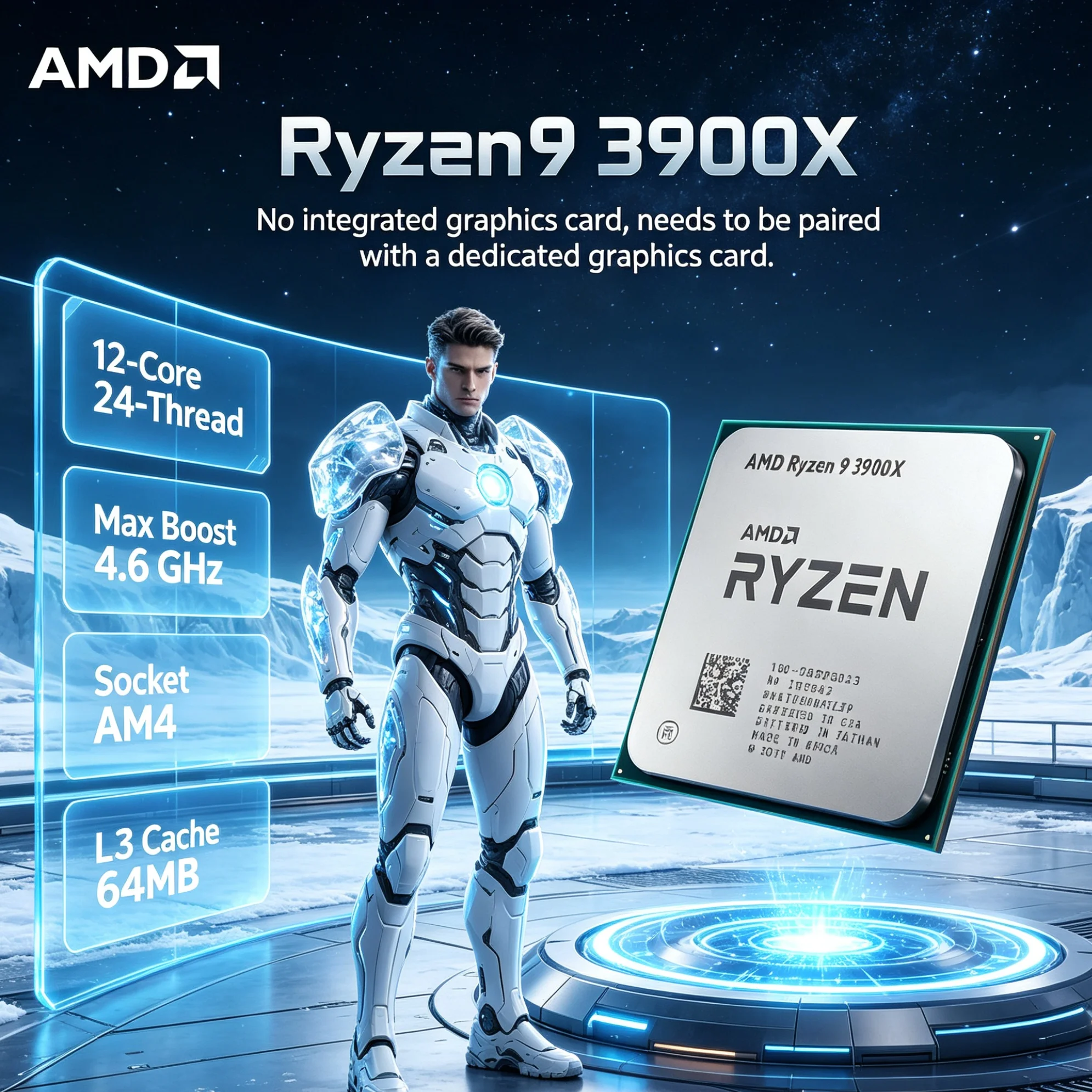 AMD Ryzen 9 3900X Processor CP - Amd Cpu Ryzen 9 recension och pris