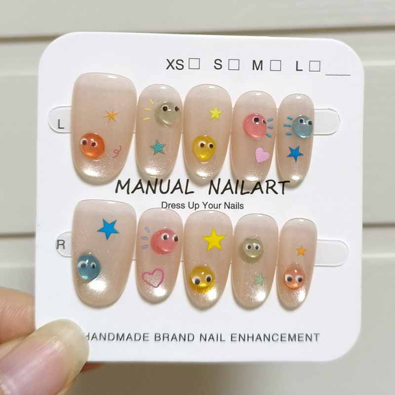 10Pcs French Style New Cute 3D - Nail Tech Accessories recension och pris