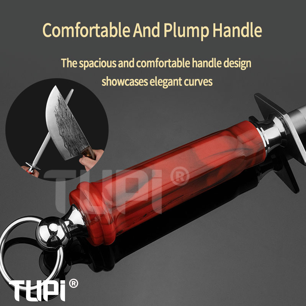 TUPI Honing Rod Professional C - High Tech Kitchen Accessories recension och pris