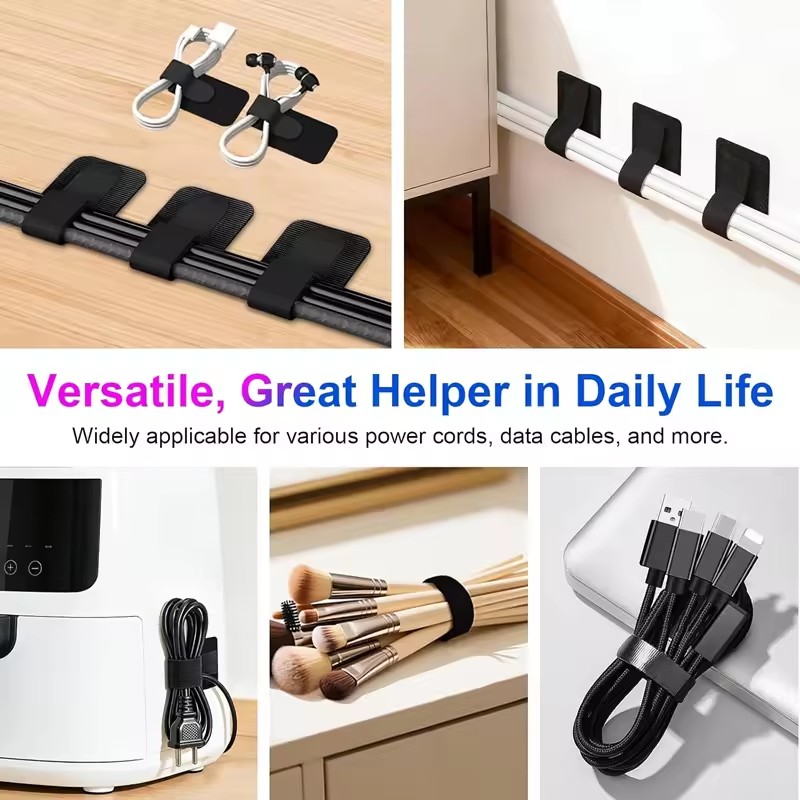 Adhesive Under Desk Cable Ties - Tech Room Accessories recension och pris
