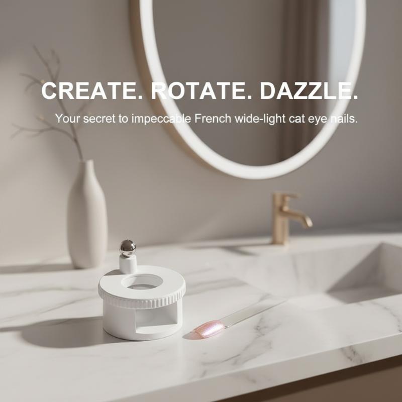 Rotating Cat Eye Nail Magnet M - Jet Tech Accessories recension och pris