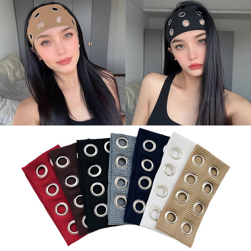 Grommet Eyelet Knit Headband S - Tech Wear Accessories recension och pris