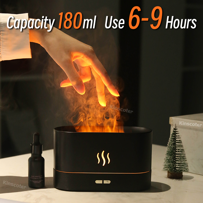 USB Desktop Flame Aroma Diffus - Tech Room Accessories recension och pris