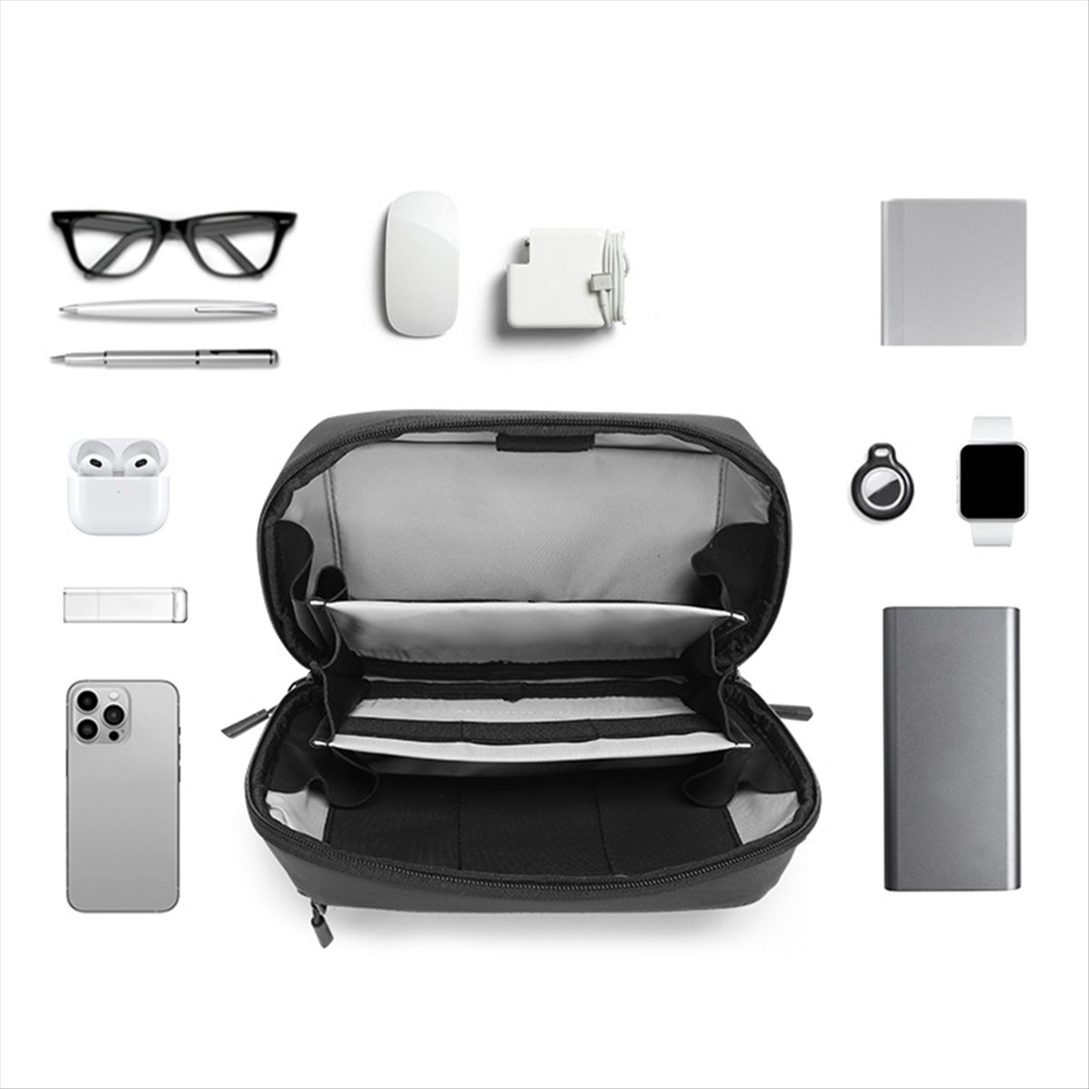 ☶❈＊♥AC1578-Waterproof Tech Pou - Tech Accessories Travel recension och pris